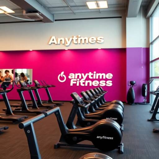 gimnasio 24 horas Anytime Fitness