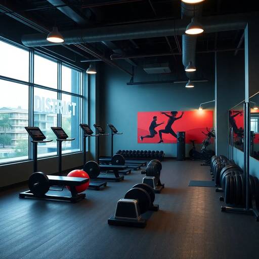 gimnasio 24 horas DISTRICT Gym