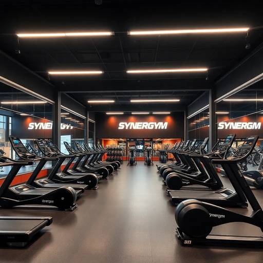 gym 24 horas Synergym Barcelona Maragall